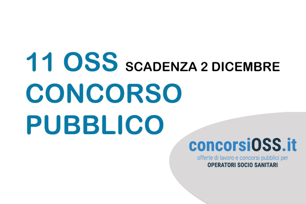 11 OSS concorso pubblico Terni